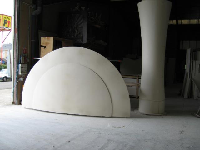 Fabrication G.R.G (Glass Reinforced Gypsum)